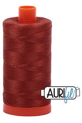 Aurifil Mako 50wt Cotton 1300 m 1422 yd. spool - 2350 Copper